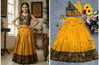 AJD 8157 Soft Lichi Silk Lehenga With Blouse Bulk Orders In India